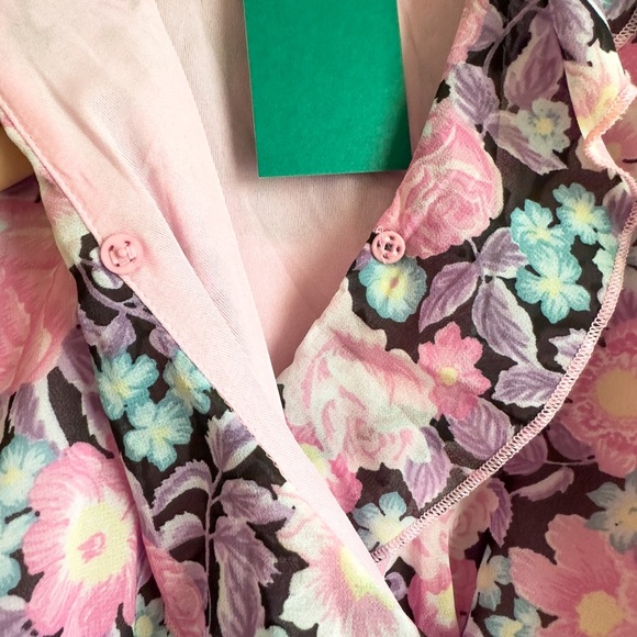 H&M Floral Ruffle Mini Dress - Picture 10 of 16